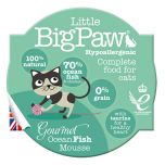 Little Big Paw Gourmet Ocean Fish Mousse Wet Cat Food 85g