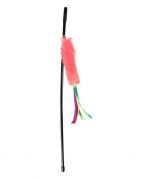 Flamingo Rod Soft Plush Wand Cat Toy