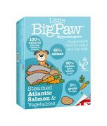 Little Big Paw Steamed Atlantic Salmon & Vegetables Dinner Wet Dog Food 150g
