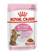Royal Canin Kitten Sterilised in Gravy 85g Pouch