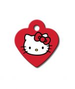 ID Tag - Hello Kitty Heart Small