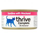 Thrive Complete Sardine with Mackerel Wet Cat Food 75g
