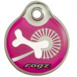 Rogz Pink Bone ID Tag