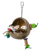 Feather Friends Coco Frog Foraging Bird Toy