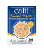 Catit Divine Shreds Chicken with Mackerel & Brocco