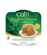 Catit Chicken Dinner with Salmon & Carrot
