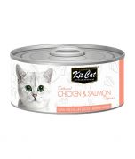 Kit Cat Chicken & Salmon Toppers Cat Wet Food