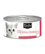 Kit Cat Chicken & Crabstick Toppers Cat Wet Food
