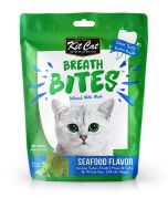Kit Cat Breath Bites Seafood Flavor Cat Treats