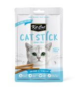 Kit Cat Cat Stick Grain Free Salmon & Scallop Cat Treats 15g