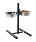 Zolux Adjustable Stand Stainless Steel Bowl 1.5L