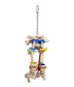 Zoo-Max Clip-Clop Parrot Bird Toy