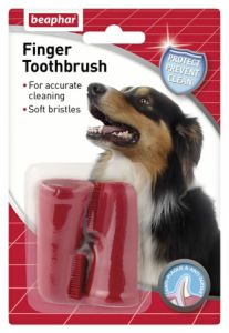 Beaphar Dog Finger Toothbrush 