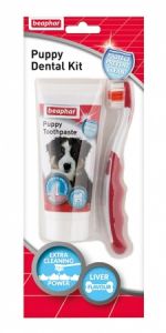 Beaphar Liver Flavoured Puppy Dental Kit 