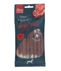 Pets Unlimited Chewy Stick with Beef Dog Treats 8pcs