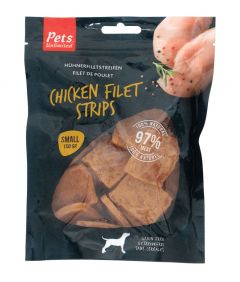 Pets Unlimited Chicken Filet Strips Small