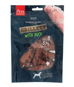 Pets Unlimited Grillers with Duck Dog Treats 100g