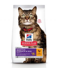 Hill's Science Plan Sensitive Stomach & Skin Dry Cat Food