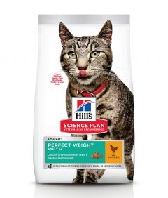 Hill's Science Plan Chicken Perfect Weight Adult Dry Cat Food