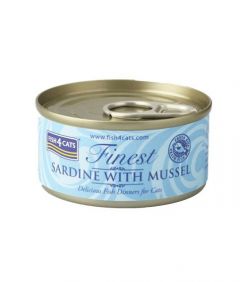 Fish4Cats Sardine with Mussel Wet Food