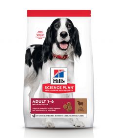 Hill's Science Plan Medium Adult Lamb & Rice Dry Dog Food