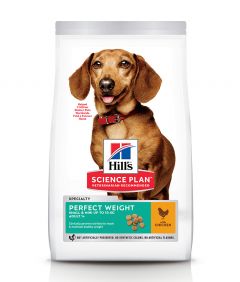 Hill's Science Plan Perfect Weight Chicken Small & Mini Adult Dry Dog Food