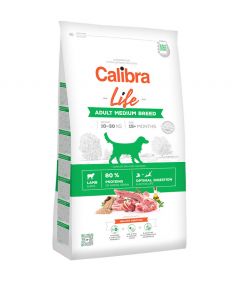 Calibra Life Lamb Adult Medium Breed Dry Dog Food