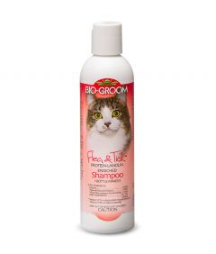 Bio Groom Flea & Tick Cat Shampoo 8oz