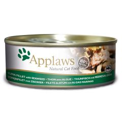 Applaws Tuna with Seaweed Adult Wet Cat Food 156g Tin 