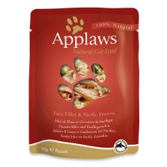 Applaws Tuna & Prawn Adult Wet Cat Food 70g Pouch