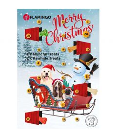 Flamingo Christmas Calendar Munchy Rawhide