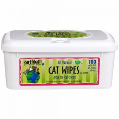 Earthbath Cat Grooming Wipes GreenTea