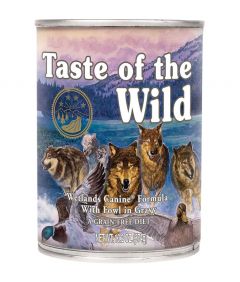Taste of the Wild Wetlands Canine Formula Fowl in Gravy Wet Dog Food 374g