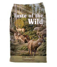 Taste of the Wild Pine Forest Canine Recipe Venison & Legumes Dry Dog Food