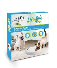 All For Paws 5-Meal Pet Automatic Feeder