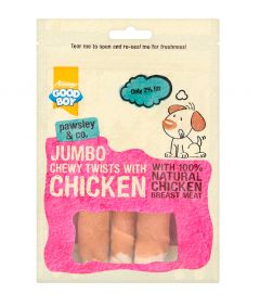 Armitage Good Boy Jumbo Chewy Twists with Chicken Dog Treats