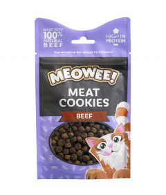 Meowee Meat Cookies Beef Cat Treats