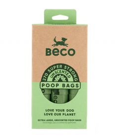 Beco Bags Unscented Poo Bags 270pcs