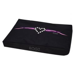 Rogz Flat Pod Purple Chrome Dog Bed