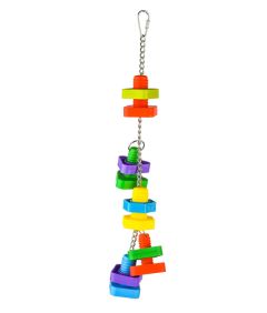 Coollapet Feather Friends Hanging Puzzle Bird Toy