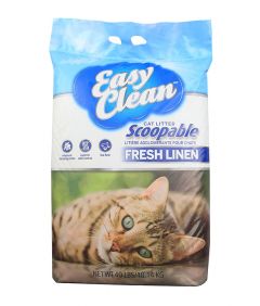 Easy Clean Fresh Linen Clumping Cat Litter