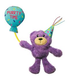 Kong Occasions Birthday Teddy Cat Toy