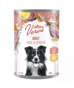 Calibra Dog Verve GF can Adult Pork & Venison 