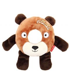 GiGwi Plush Friendz Bear Dog Toy