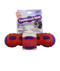 GiGwi Crackel Toothbrush Stick Rubber Dog Toy