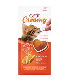 Catit Creamy Chicken Lickable Cat Treats