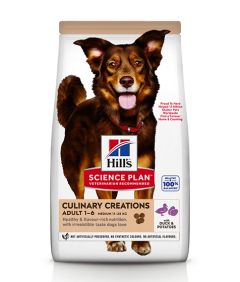 Hill's Science Plan Culinary Creations Duck Medium Adult Dry Dog Food