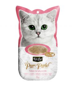 Kit Cat Purr Puree Tuna & Salmon Cat Treats