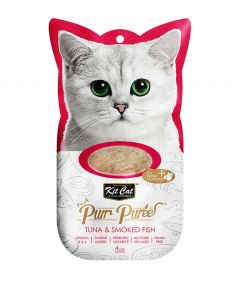 Kit Cat Purr Puree Tuna & Smoked Fish Cat Treats