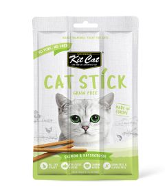 Kit Cat Cat Stick Grain Free Salmon & Katsuobushi Cat Treats 15g